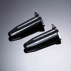 Микроцентрифужные пробирки с замком-защелкой 5 мл, черные, коническое дно, нестерильные, упак 200/4000 CFT127050