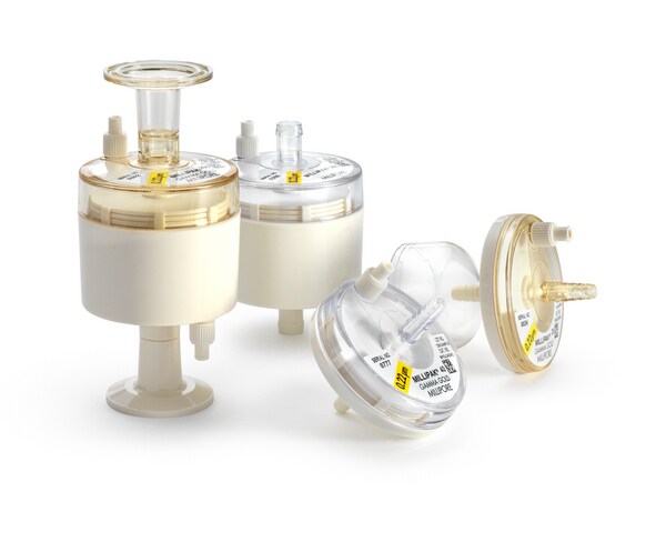 Фильтр Millipak-60 0,22 мкм, нестерильный, 6 мм (1/4'') NPTM на вход и выход MPGL06CB3