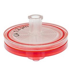 Шприцевые фильтры ABLUO, Ацетат целлюлозы (АЦ), 1.2 мкм, 25 мм, нестерильные, цвет красный, 100 шт/уп FJ25ANCCA012CH01