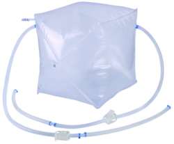 Одноразовый cкладной квадратный мешок 3D для хранения жидкости 