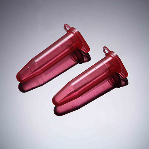 Микроцентрифужные пробирки с замком-защелкой 5 мл, красные, коническое дно, стерильные, упак 200/4000 CFT326050