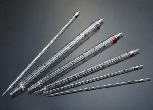 Серологические пипетки, 10 (широкая воронка) мл, градуировка 1/10 мл, оранжевые, стерильные, индивидуальная вакуумная упаковка (пластиковый пакет), упак. 50/200 шт. GSP120110