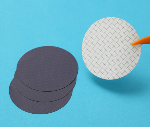 Мембранные фильтры из MCE, черные с сеткой, 0.65 мкм, 50 мм, стерильные в индивидуальной упаковке, 200 шт/уп. FBM050MCE065GBS