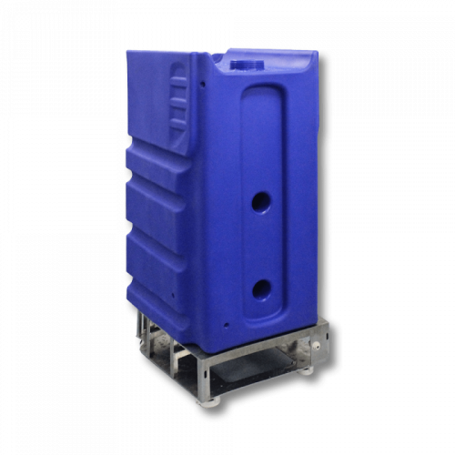 350 Liter PE tank, with continuous level sensor and sanitization module RATK350L0