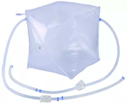 Одноразовый cкладной квадратный мешок 3D для хранения жидкости 