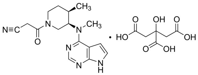 Цитрат тофацитиниба, ≥98% (ВЭЖХ), 25 мг PZ0017-25MG