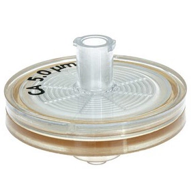 Шприцевые фильтры ABLUO, Ацетат целлюлозы (АЦ), 5 мкм, 25 мм, нестерильные, цвет коричневый, 100 шт/уп FJ25ANCCA050PH01