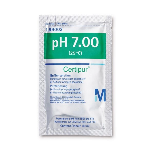 Буферный раствор (дигидрофосфат калия/гидрофосфат натрия) pH 7.00 (25°C), 30 пакетов по 30 мл 1990020001
