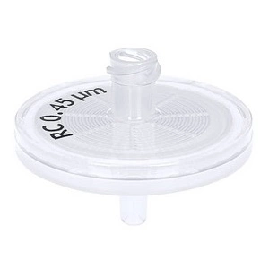 Шприцевые фильтры ABLUO, Политетрафторэтилен (ПТФЭ), 0.45 мкм, 25 мм, нестерильные, цвет прозрачный, 500 шт/уп FJ25BNPPT004AD01