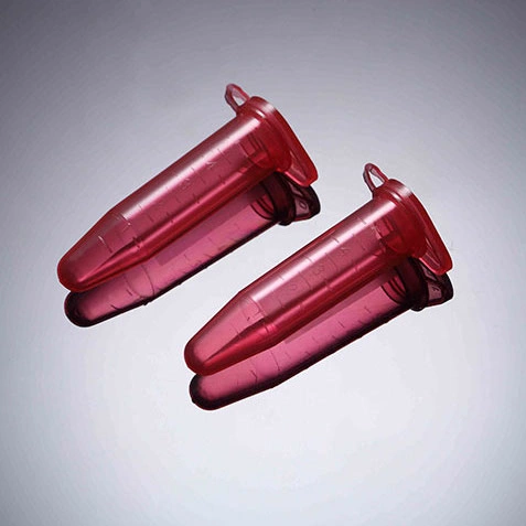 Микроцентрифужные пробирки без замка-защелки 5 мл, красные, коническое дно, нестерильные, упак 200/4000 CTF026050