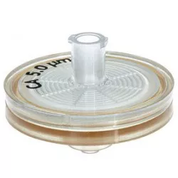 Шприцевые фильтры ABLUO, Ацетат целлюлозы (АЦ), 5 мкм, 25 мм, нестерильные, цвет коричневый, 100 шт/уп FJ25ANCCA050PH01