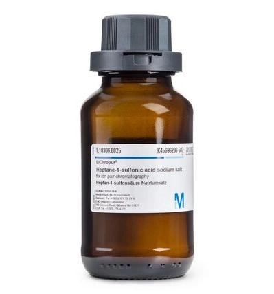 Натриевая соль гептан-1-сульфоновой кислоты, LiChropur®, 25 г 1183060025
