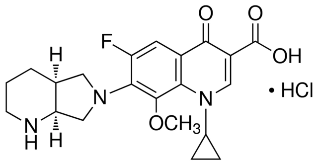 Моксифлоксацина гидрохлорид, эталонный стандарт фармакопеи ЕС, 120 мг Y0000703